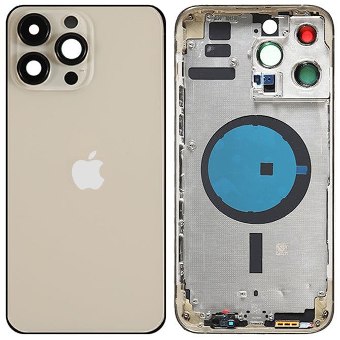 Châssis & Vitre arrière Apple iPhone 14 Pro Max Gold