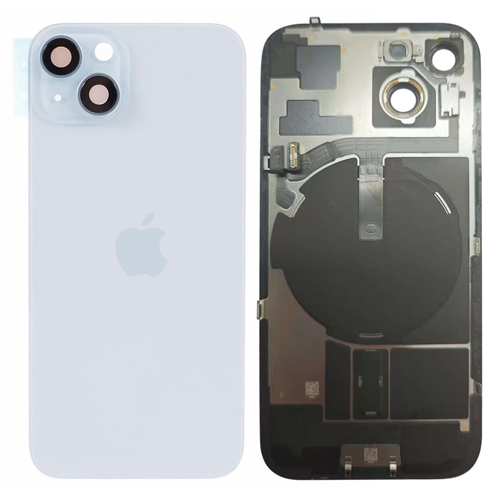 Vitre arrière Apple iPhone 15 Bleu