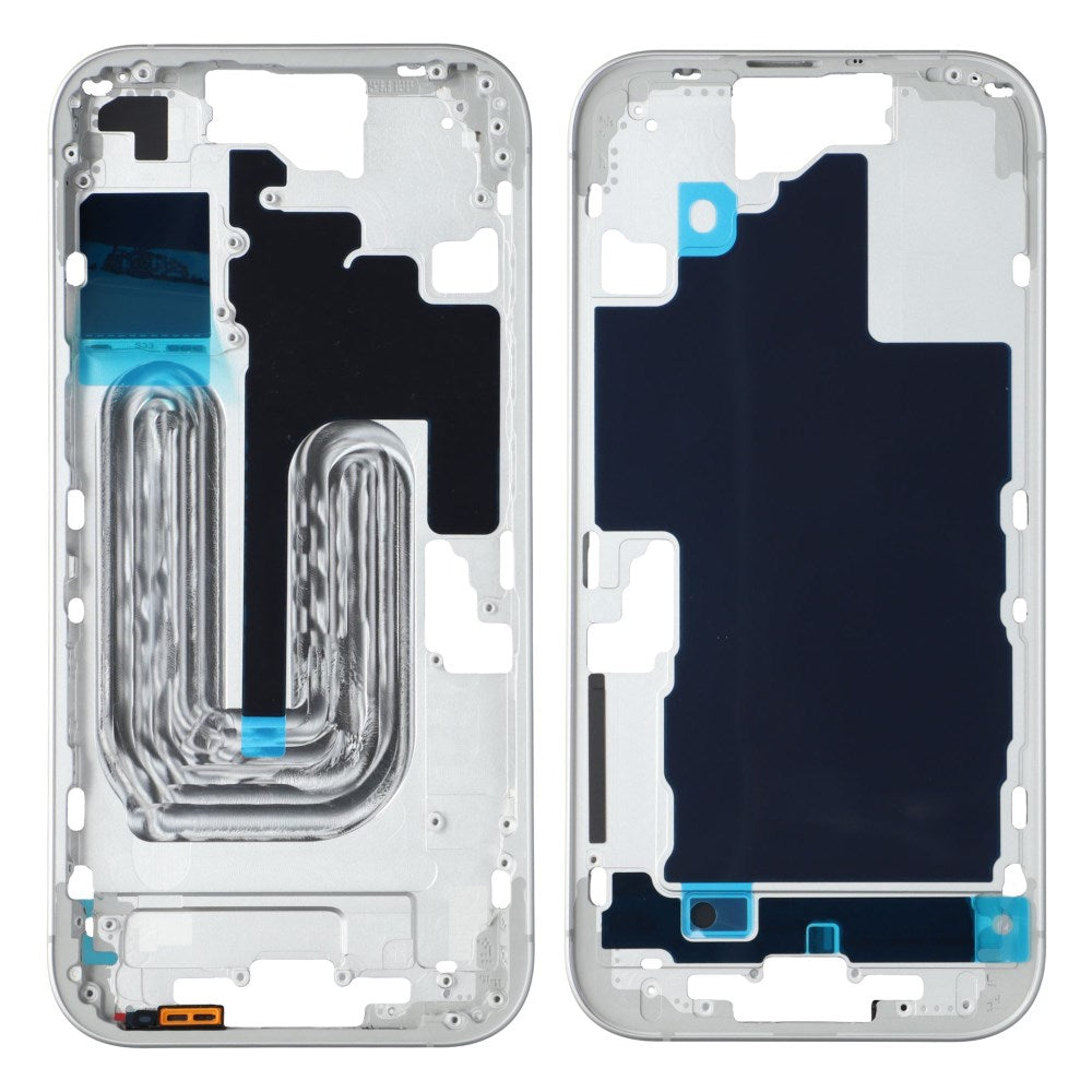 Châssis intermédiaire iPhone 16 Blanc