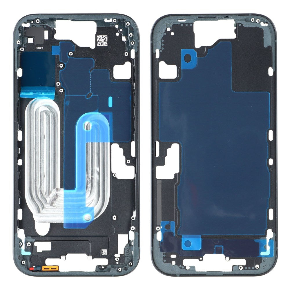 Châssis intermédiaire iPhone 16 Noir