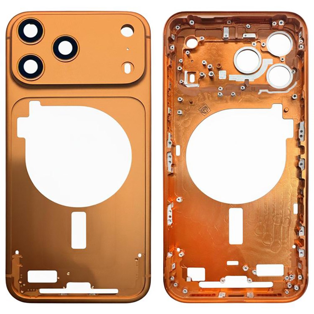 Châssis iPhone 17 Pro Max Orange Cosmique