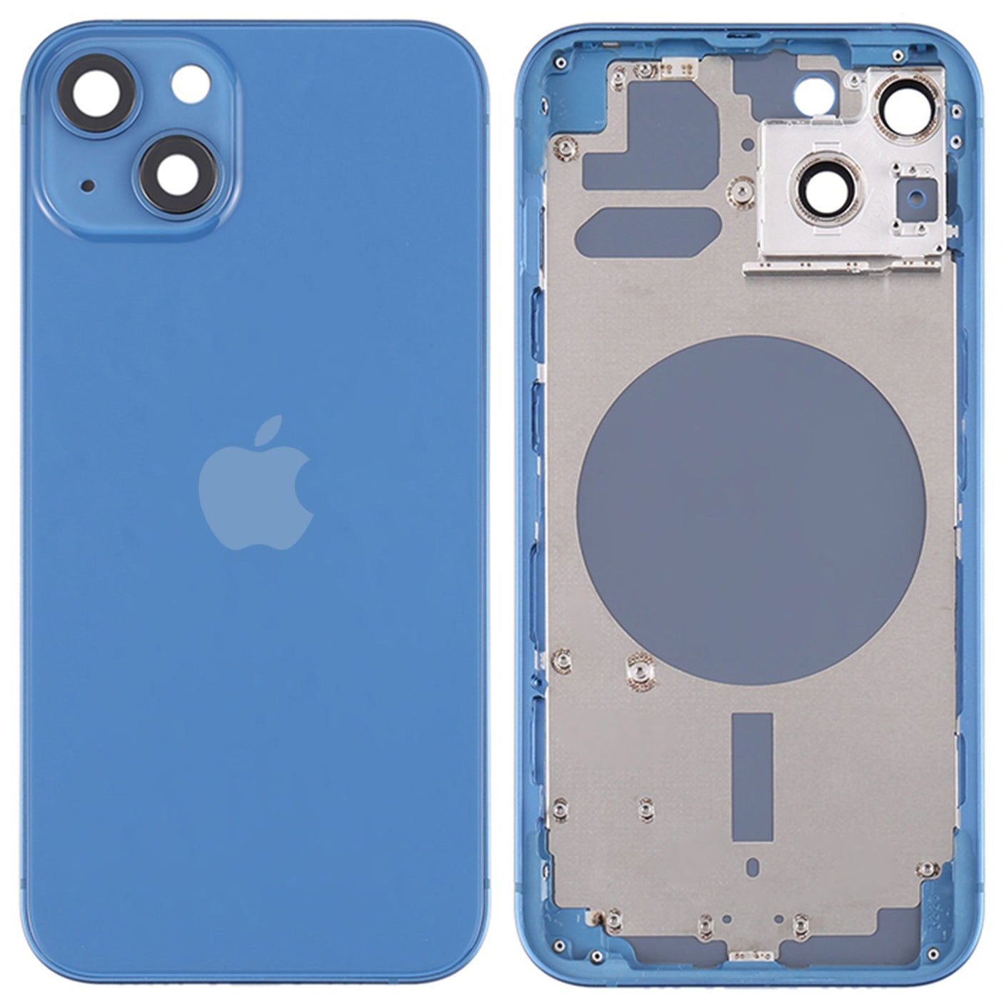 Châssis & Vitre arrière Apple iPhone 13 Bleu