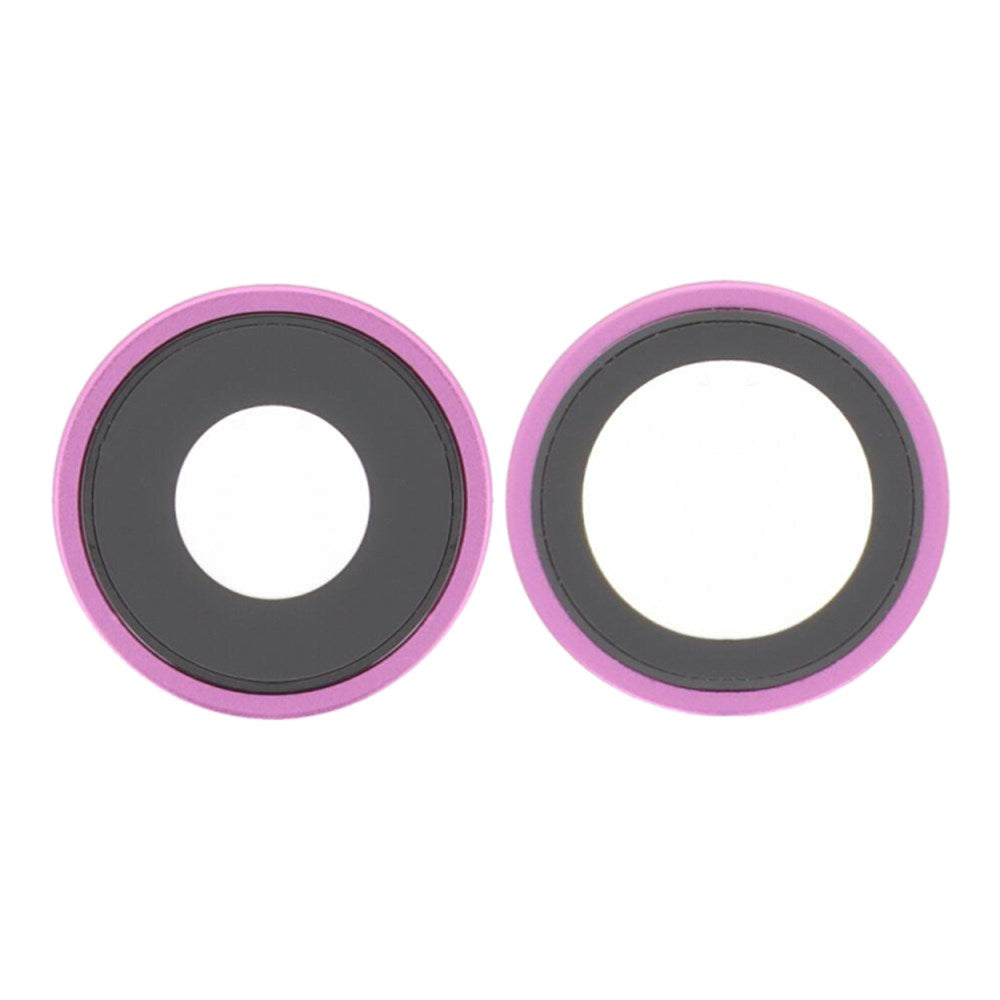 Lentilles caméra arrière + contours iPhone 16 Plus Rose