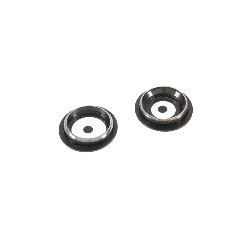 Lentilles caméra arrière + contours iPhone 11 Noir