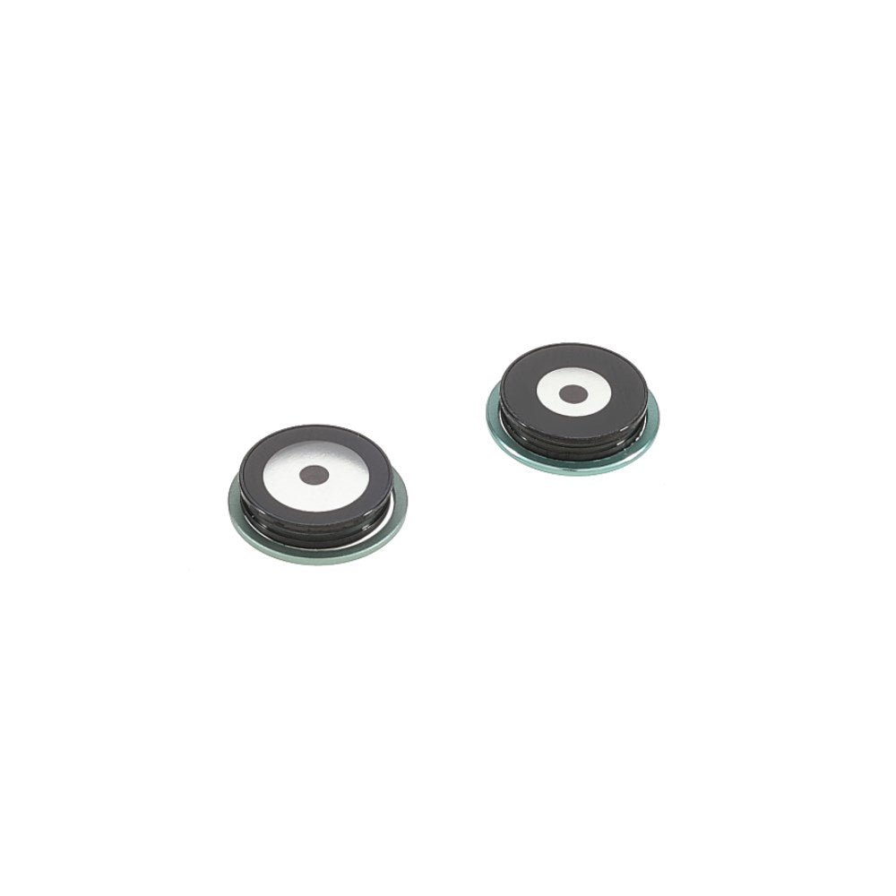 Lentilles caméra arrière + contours iPhone 11 Vert