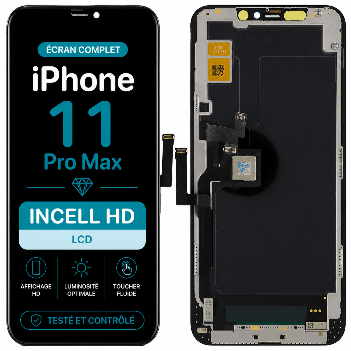 Écran iPhone 11 Pro Max Incell HD LCD