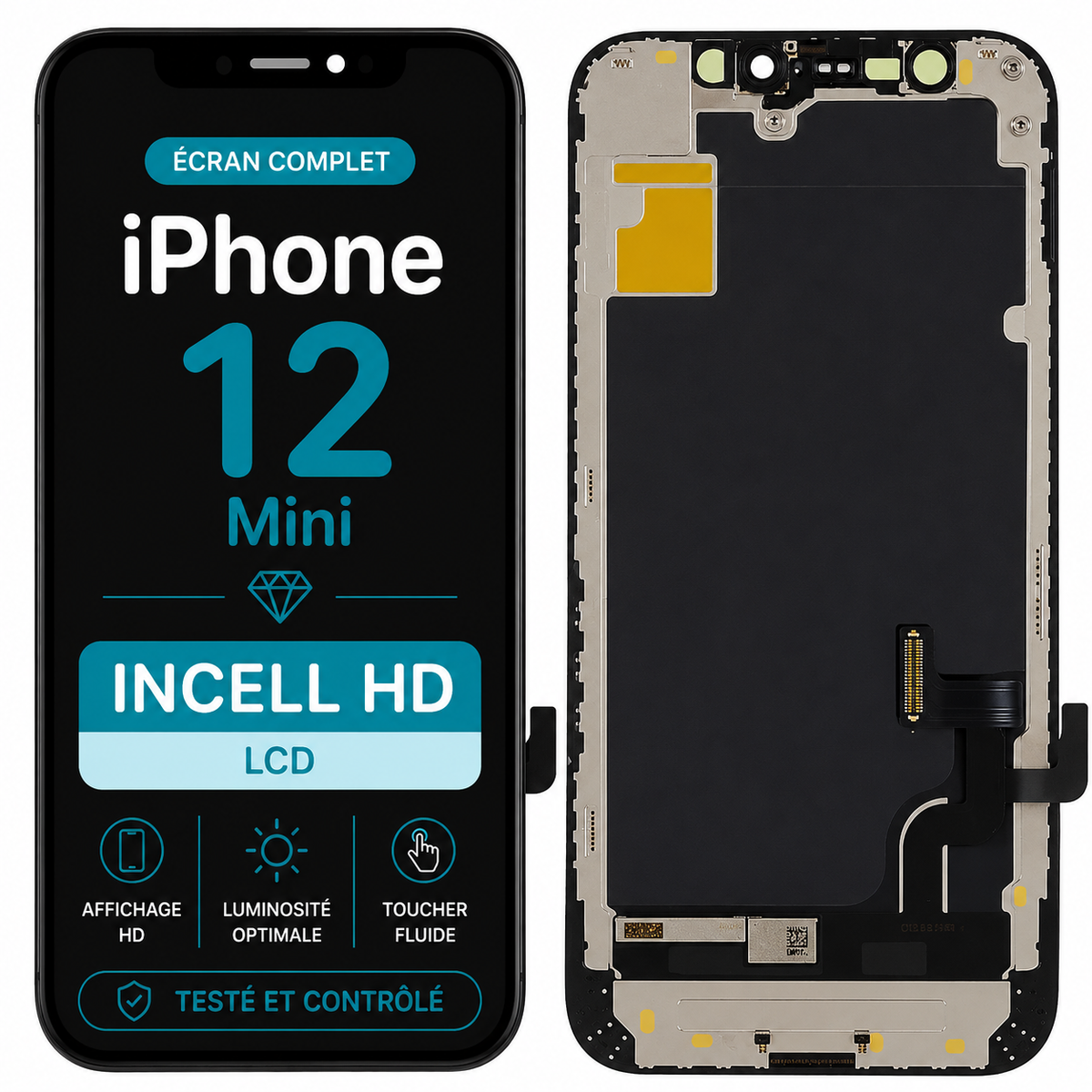 Écran iPhone 12 Mini Incell HD LCD
