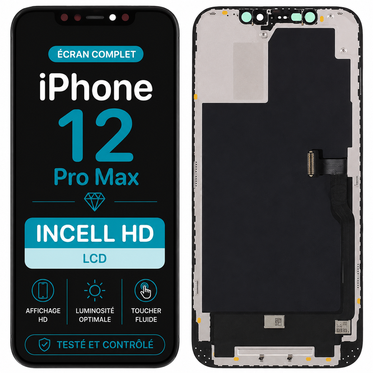 Écran iPhone 12 Pro Max Incell HD LCD