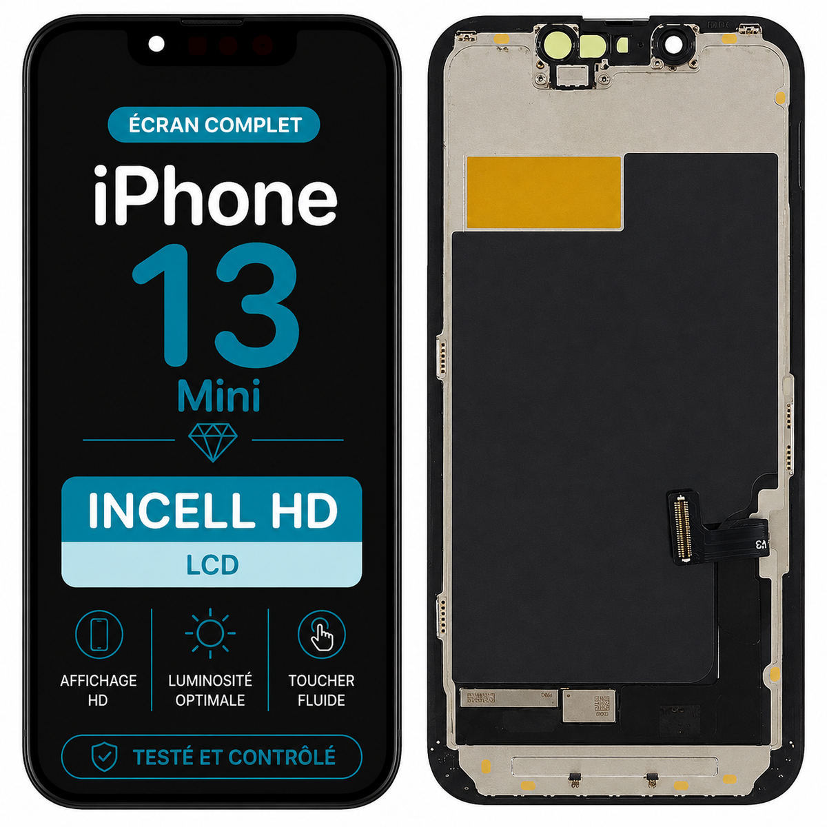Écran iPhone 13 Mini Incell HD LCD