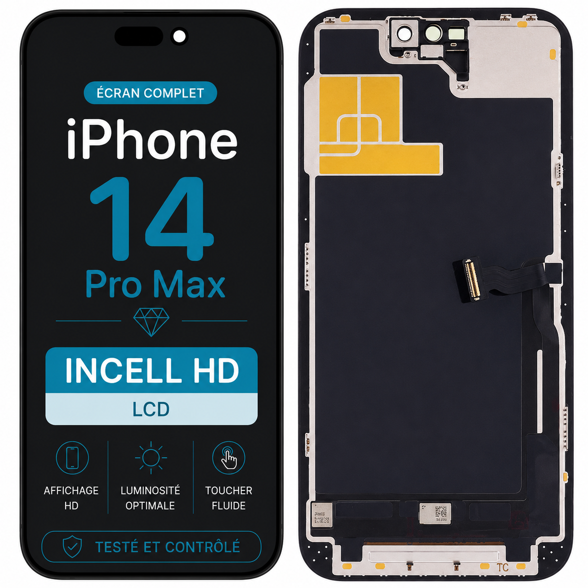 Écran iPhone 14 Pro Max Incell HD LCD
