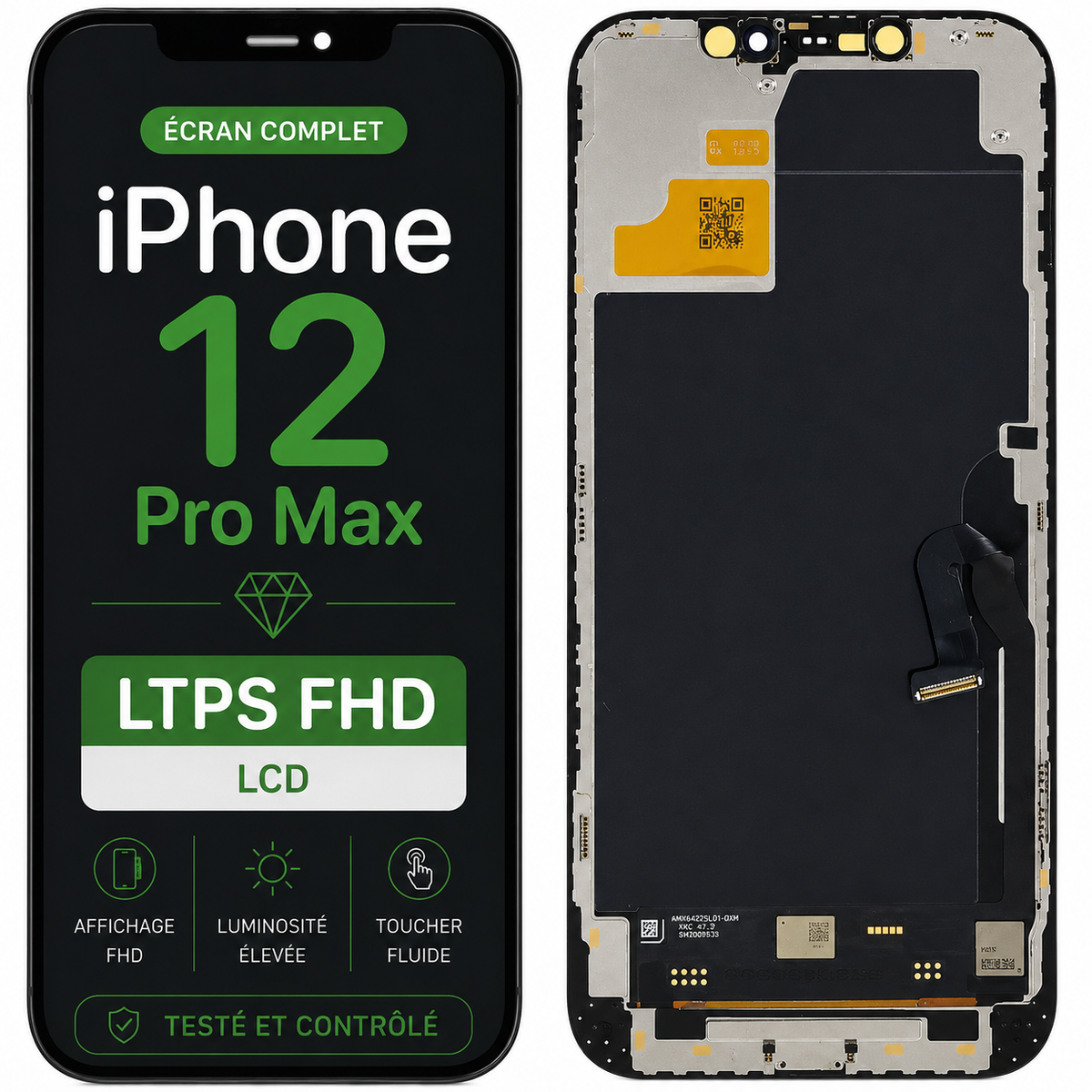 Écran iPhone 12 Pro Max LTPS FHD