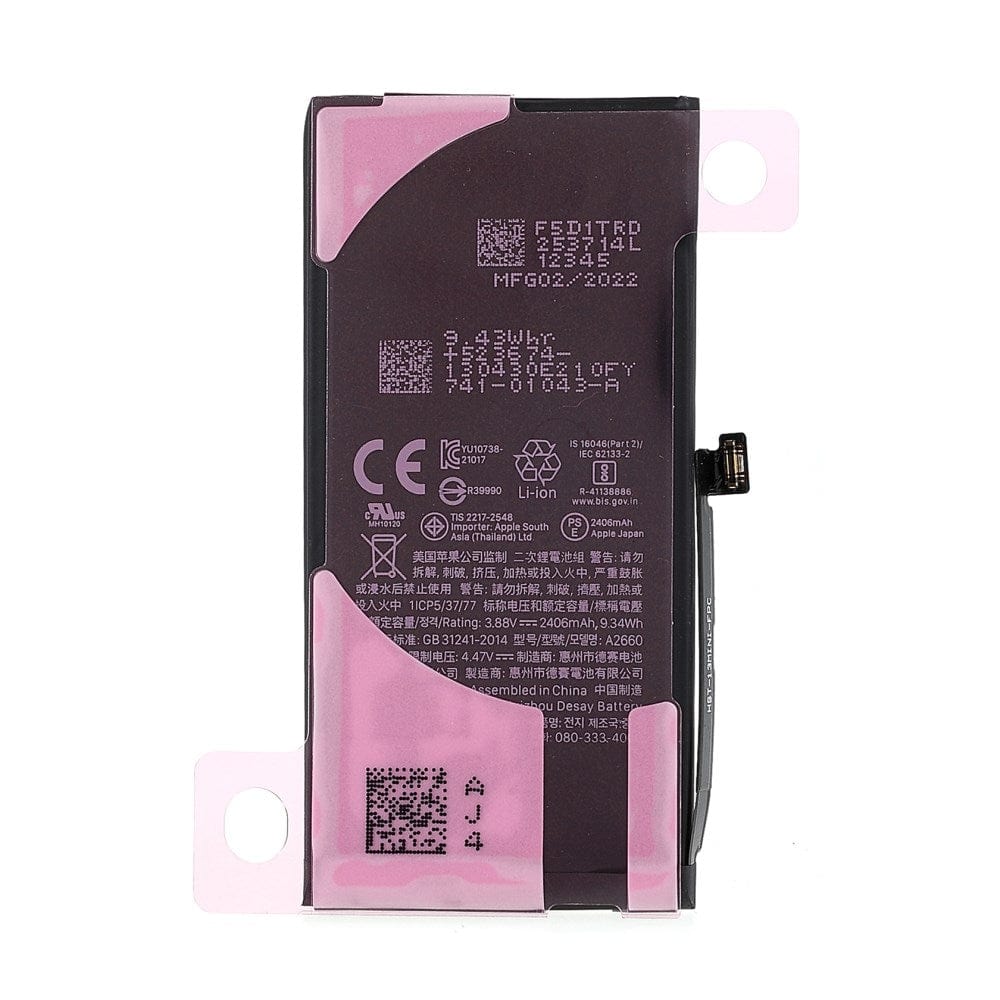 Livraison gratuite Batteries Batterie (puce TI) iPhone 13 Mini