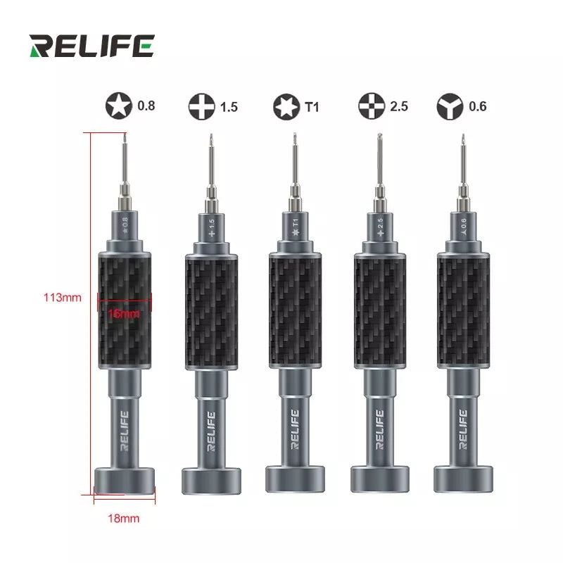 Coffret tournevis Steel Cannon King RELIFE RL-729A