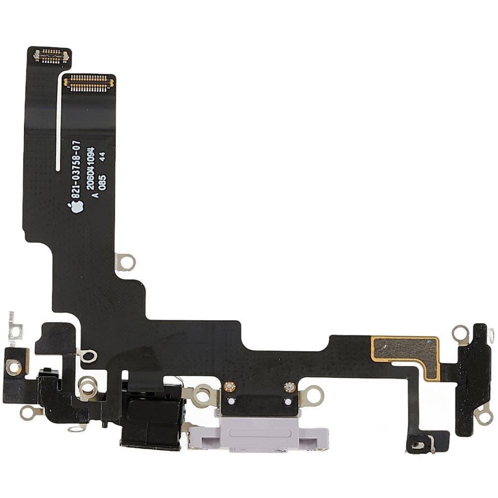 Pièce d'origine Connecteurs de charge Connecteur de charge iPhone 14 Mauve