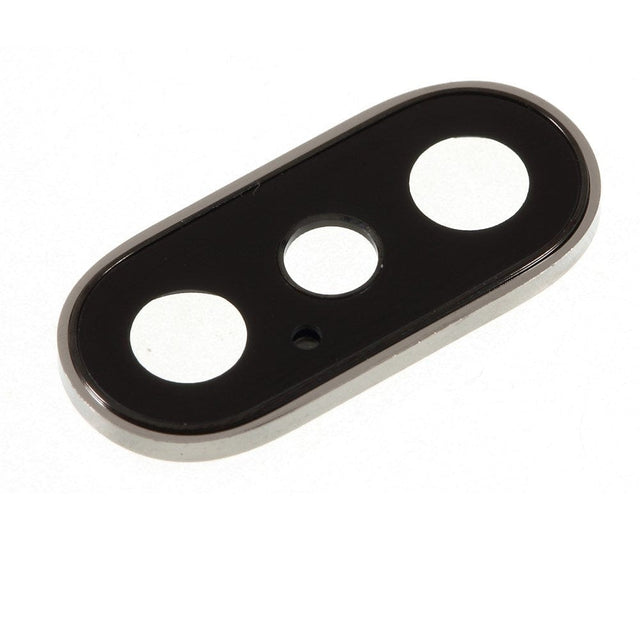Pièce d'origine Caméras Lentille caméra arrière + contour iPhone Xs Blanc