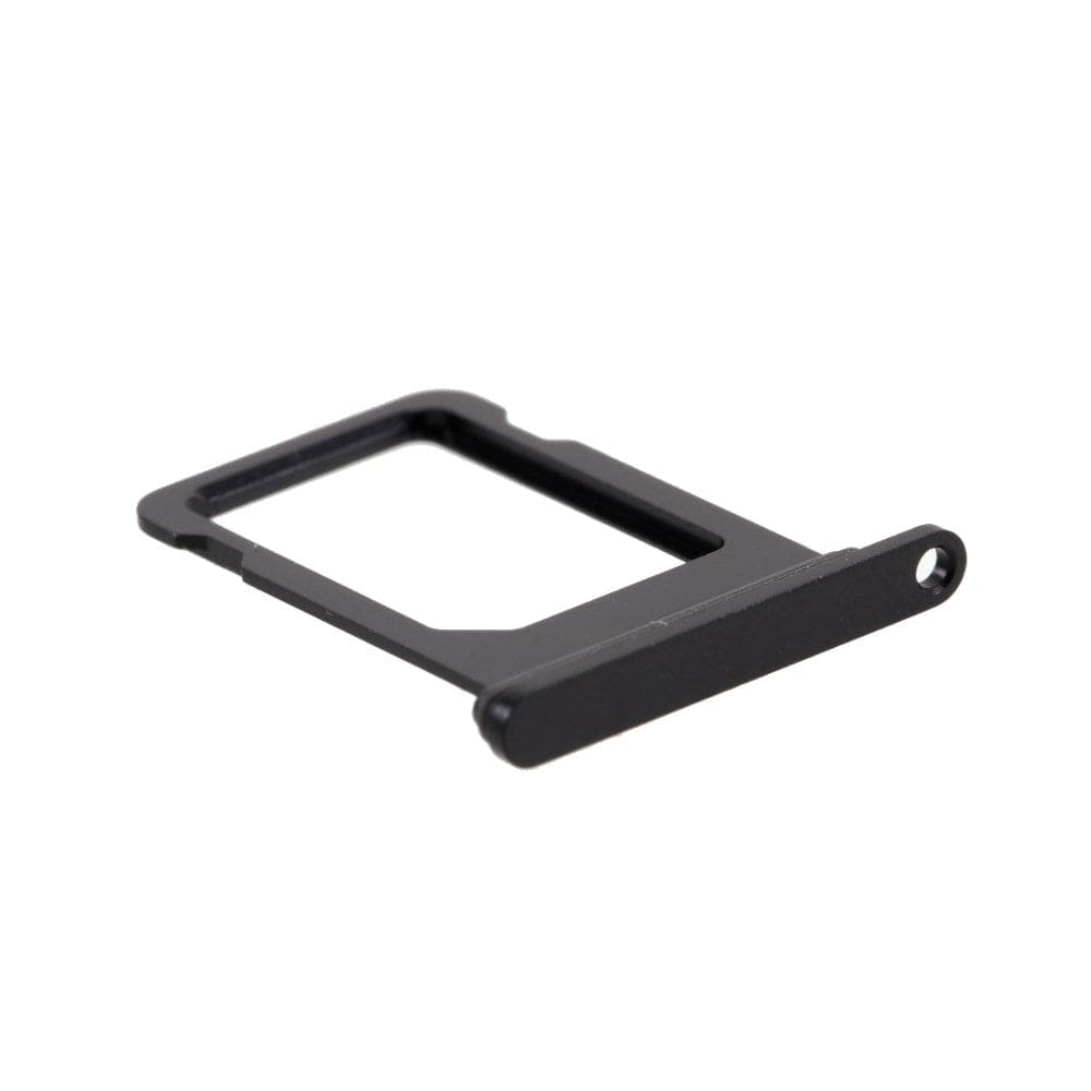 Pièce compatible Composants Tiroir SIM iPhone 12 Mini Noir