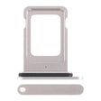 Pièce d'origine Composants Tiroir SIM iPhone 15 Pro Blanc