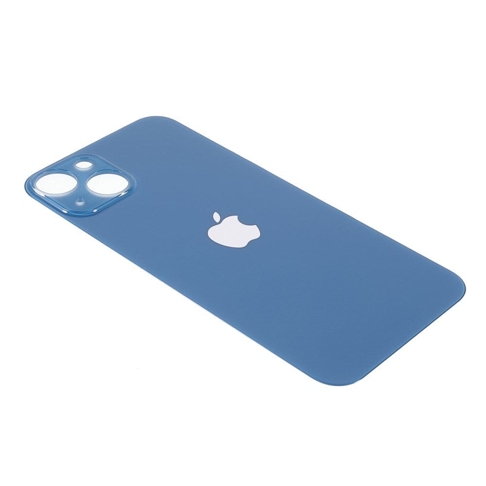 Pièce compatible Vitres arrières Vitre arrière (Adhésif) iPhone 13 Mini Bleu