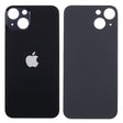 Pièce compatible Vitres arrières Vitre arrière (Adhésif) iPhone 13 Mini Noir