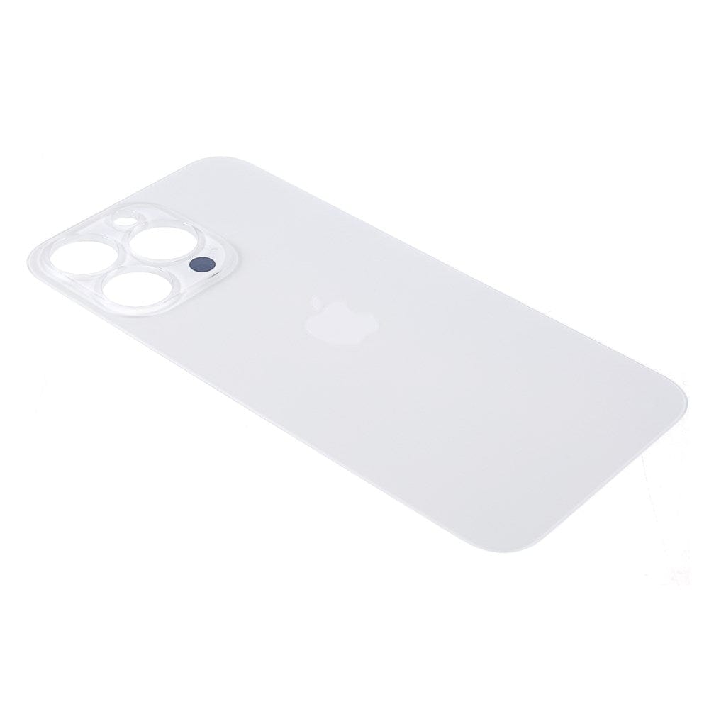 Pièce compatible Vitres arrières Vitre arrière (Adhésif) iPhone 13 Pro Blanc