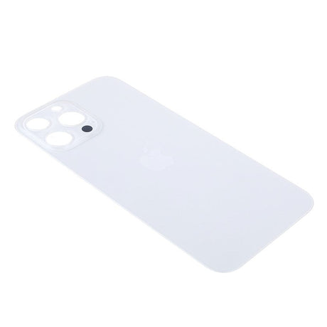 Pièce compatible Vitres arrières Vitre arrière (Adhésif) iPhone 13 Pro Max Blanc