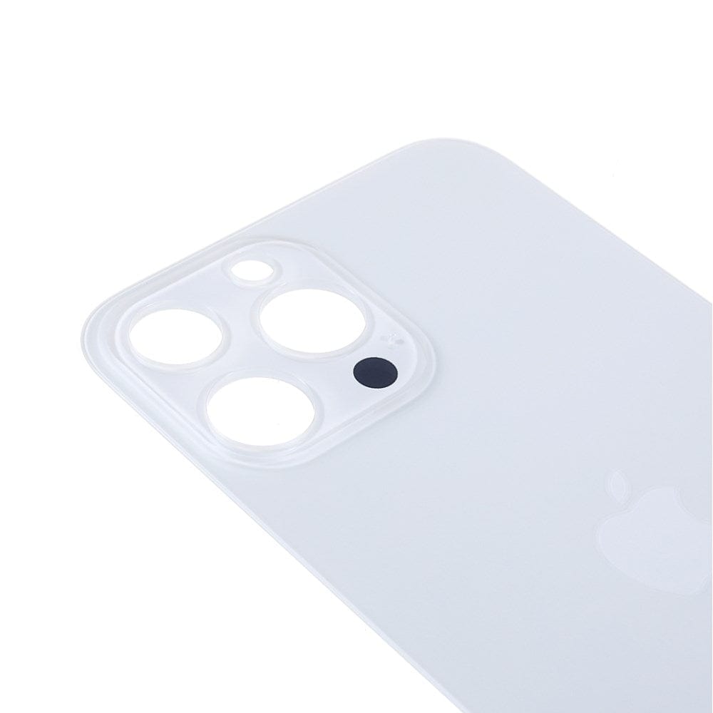 Pièce compatible Vitres arrières Vitre arrière (Adhésif) iPhone 13 Pro Max Blanc