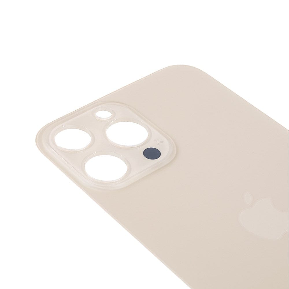 Pièce compatible Vitres arrières Vitre arrière (Adhésif) iPhone 13 Pro Max Gold