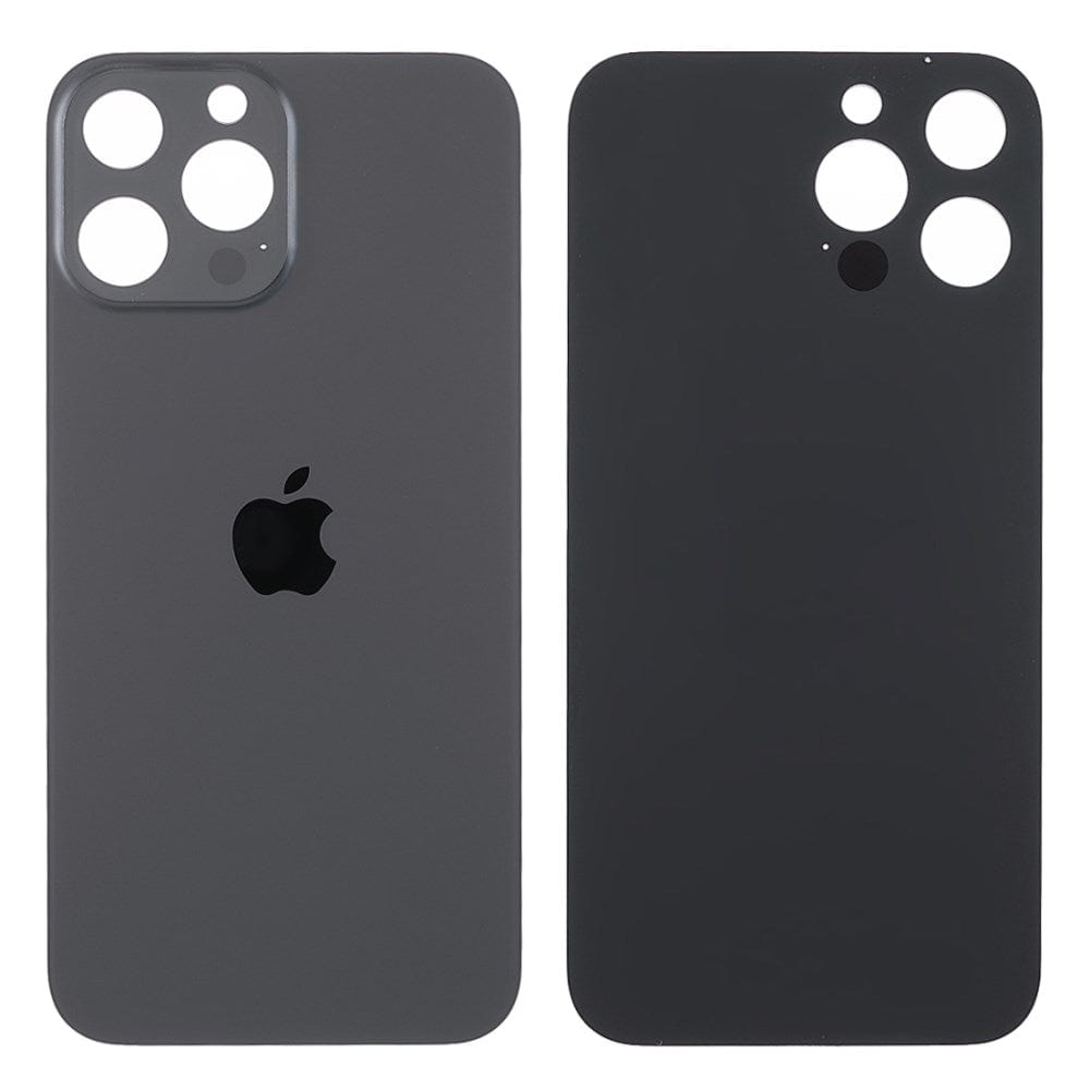 Pièce compatible Vitres arrières Vitre arrière (Adhésif) iPhone 13 Pro Max Noir
