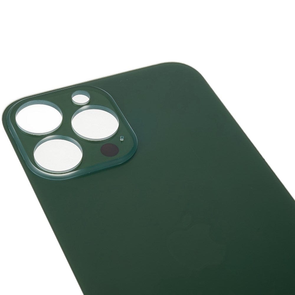 Pièce compatible Vitres arrières Vitre arrière (Adhésif) iPhone 13 Pro Max Vert
