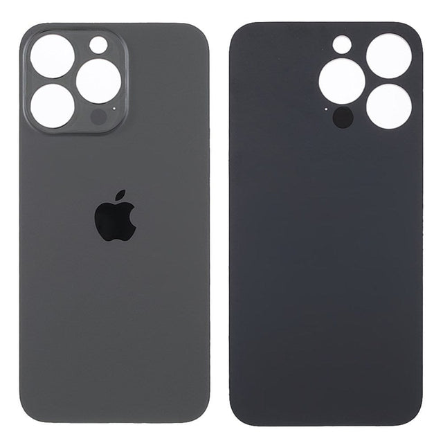 Pièce compatible Vitres arrières Vitre arrière (Adhésif) iPhone 13 Pro Noir