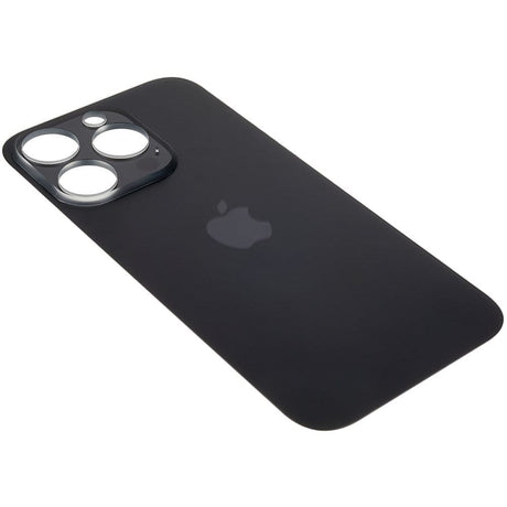 Pièce compatible Vitres arrières Vitre arrière (Adhésif) iPhone 14 Pro Noir