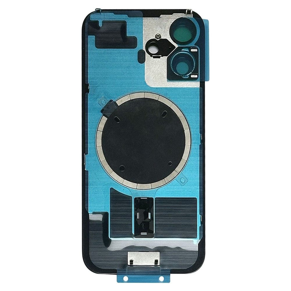 Livraison gratuite Vitres arrières Vitre arrière complète iPhone 16 Noir (Avec MagSafe)