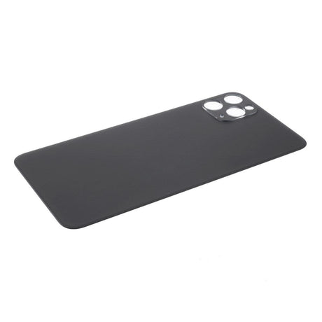 Livraison gratuite Vitres arrières Vitre arrière iPhone 11 Pro Max Noir (Big Hole)
