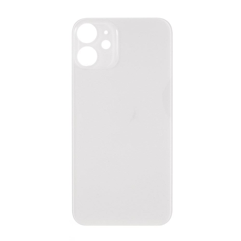 Livraison gratuite Vitres arrières Vitre arrière iPhone 12 Blanc (Big Hole)