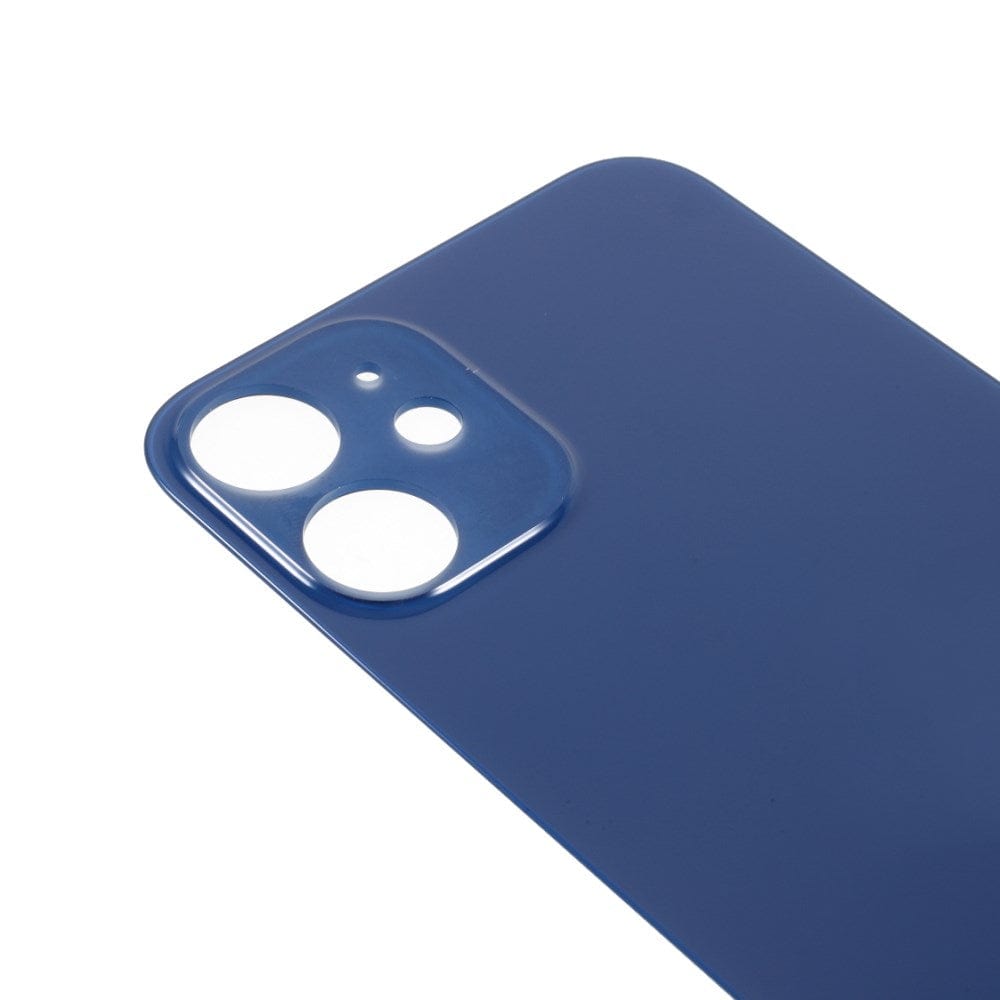 Livraison gratuite Vitres arrières Vitre arrière iPhone 12 Bleu (Big Hole)