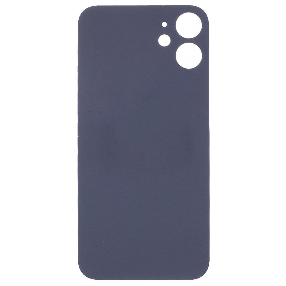 Livraison gratuite Vitres arrières Vitre arrière iPhone 12 Mini Bleu (Big Hole)