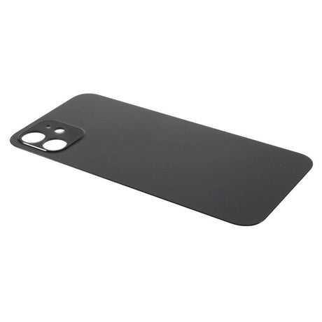 Livraison gratuite Vitres arrières Vitre arrière iPhone 12 Mini Noir (Big Hole)