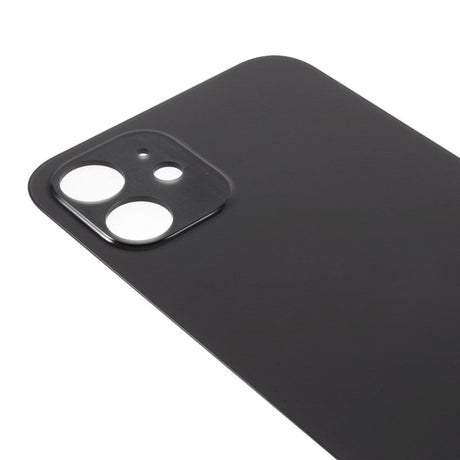 Livraison gratuite Vitres arrières Vitre arrière iPhone 12 Noir (Big Hole)