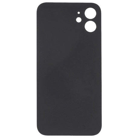 Livraison gratuite Vitres arrières Vitre arrière iPhone 12 Noir (Big Hole)