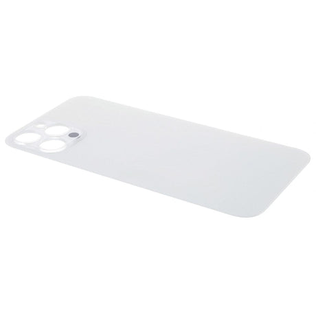 Livraison gratuite Vitres arrières Vitre arrière iPhone 12 Pro Max Blanc (Big Hole)