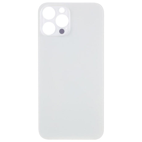 Livraison gratuite Vitres arrières Vitre arrière iPhone 12 Pro Max Blanc (Big Hole)
