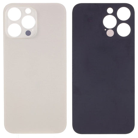 Livraison gratuite Vitres arrières Vitre arrière iPhone 12 Pro Max Gold (Big Hole)