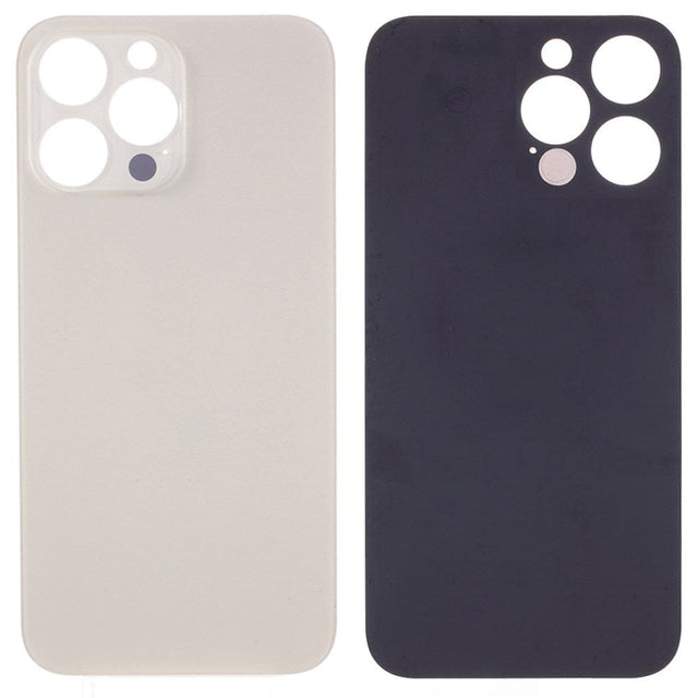 Livraison gratuite Vitres arrières Vitre arrière iPhone 12 Pro Max Gold (Big Hole)