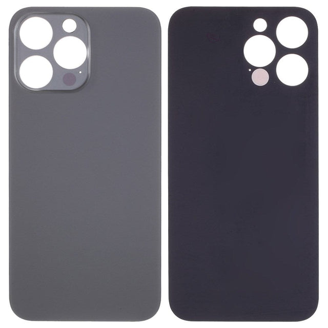 Livraison gratuite Vitres arrières Vitre arrière iPhone 12 Pro Max Graphite (Big Hole)