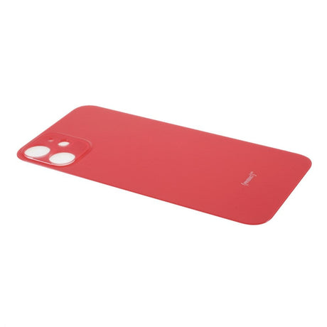 Livraison gratuite Vitres arrières Vitre arrière iPhone 12 Rouge (Big Hole)