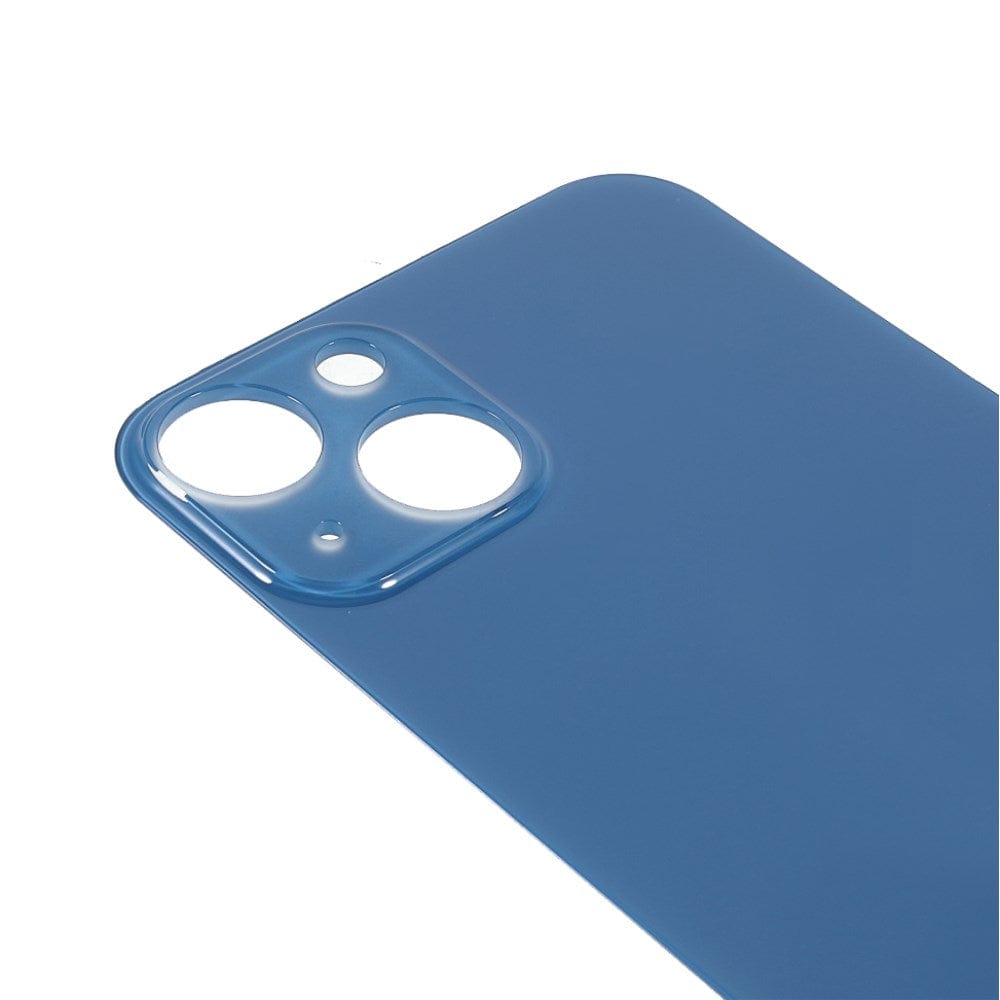 Livraison gratuite Vitres arrières Vitre arrière iPhone 13 Bleu (Big Hole)