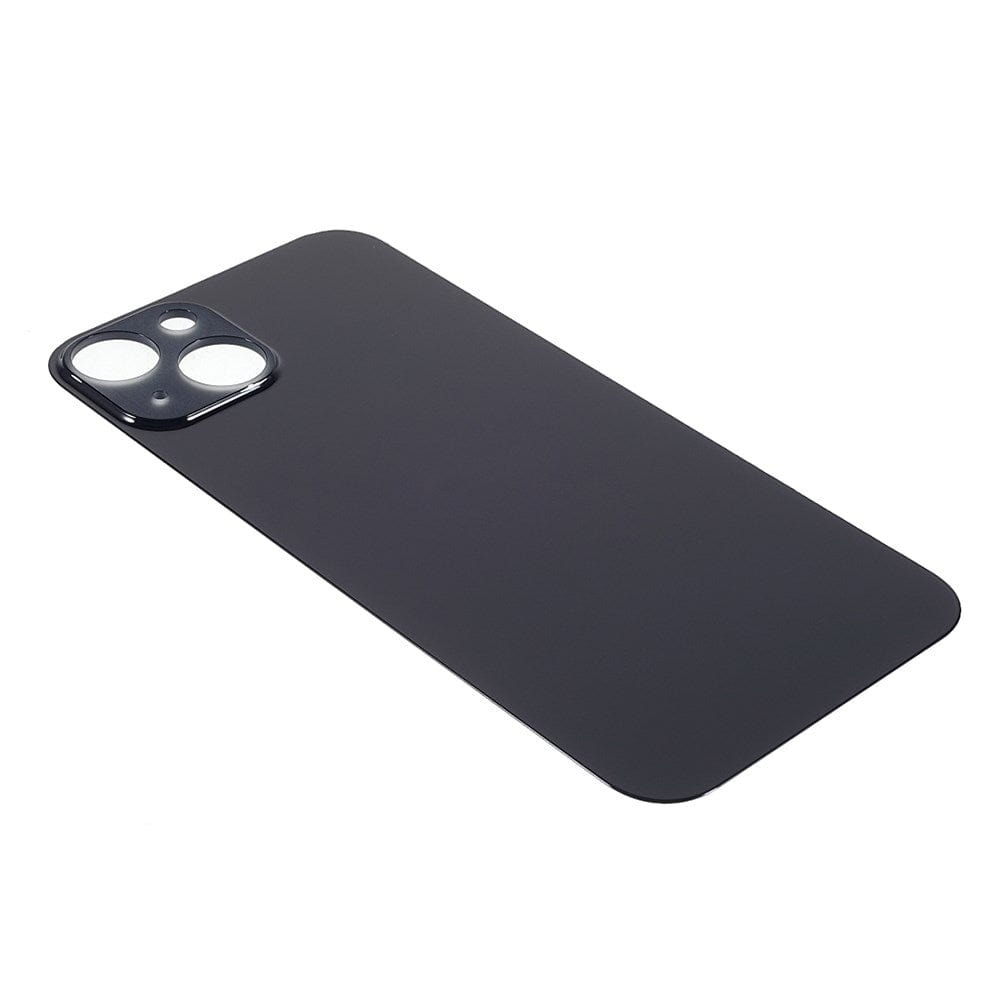 Livraison gratuite Vitres arrières Vitre arrière iPhone 13 Mini Noir (Big Hole)