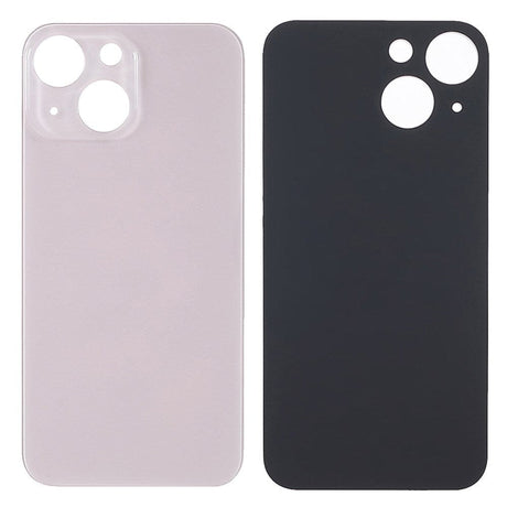 Livraison gratuite Vitres arrières Vitre arrière iPhone 13 Mini Rose (Big Hole)