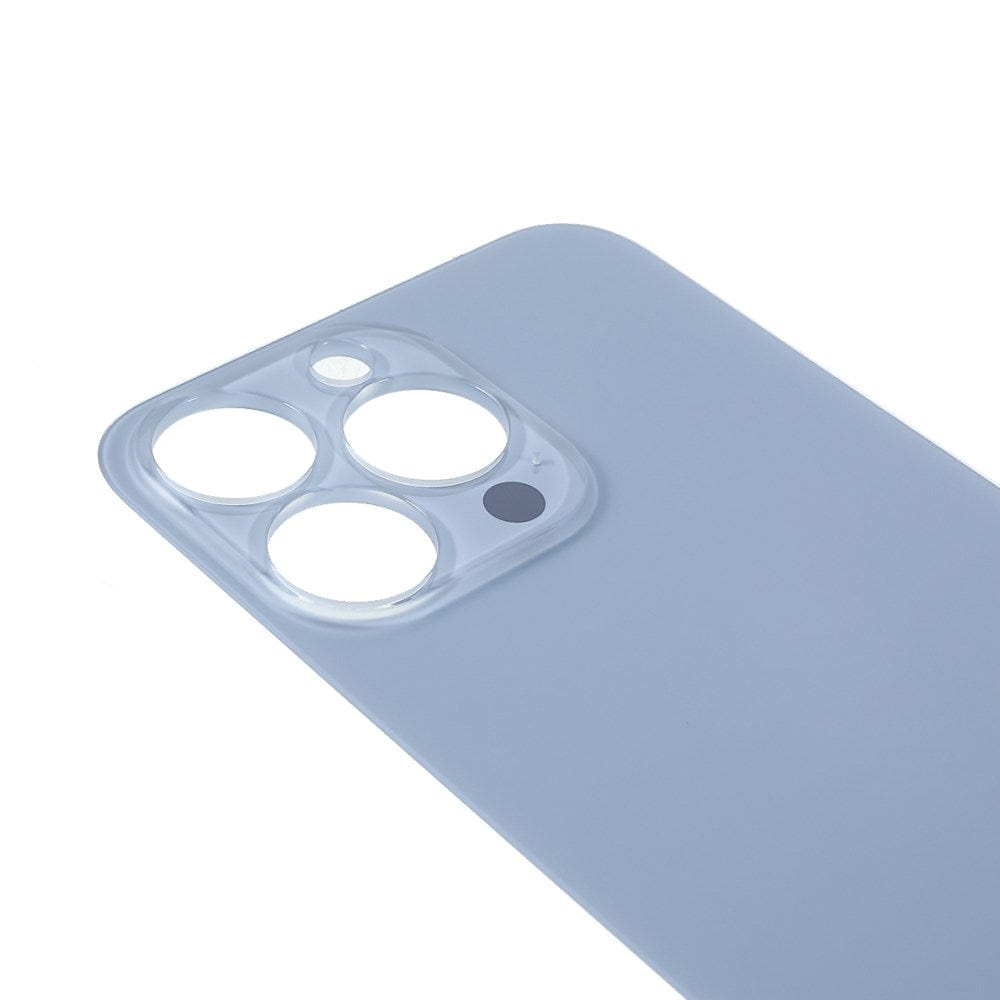 Livraison gratuite Vitres arrières Vitre arrière iPhone 13 Pro Bleu (Big Hole)