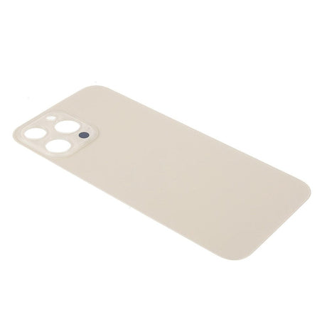Livraison gratuite Vitres arrières Vitre arrière iPhone 13 Pro Max Gold (Big Hole)